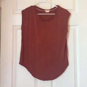 Burnt Orange Summer Top